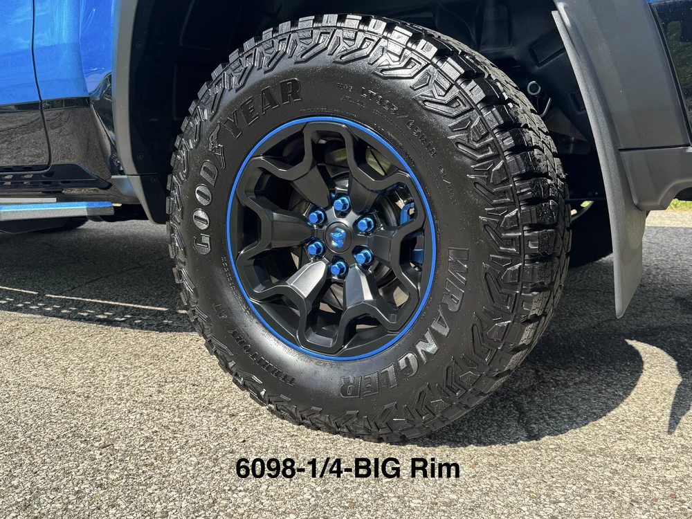 モルフォブルー 6098 Metallic Morpho Blue Rimstripes — Tapeworks Graphics